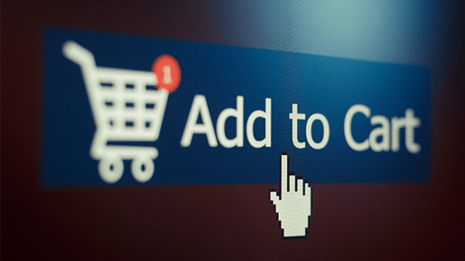 Pointer clicking Add to Cart button